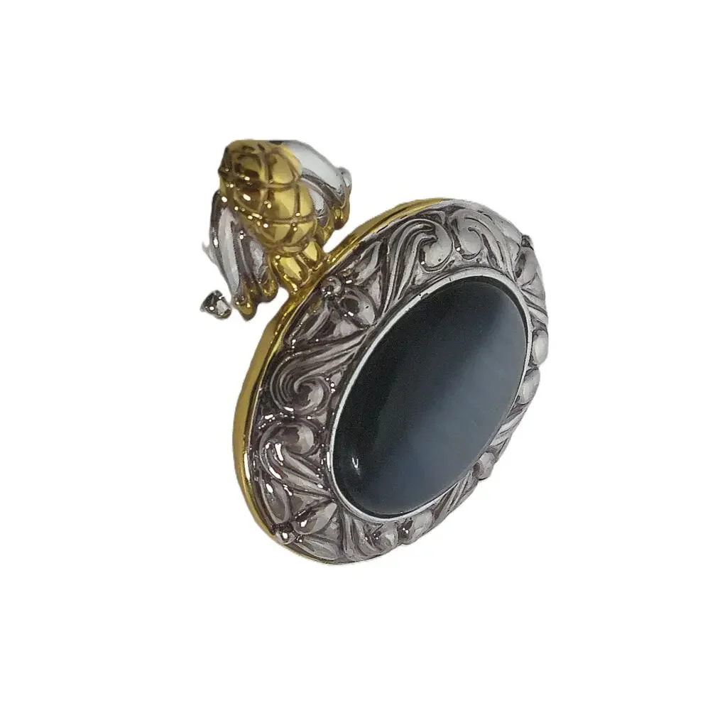 Vintage Roman Cats Eye Pendant